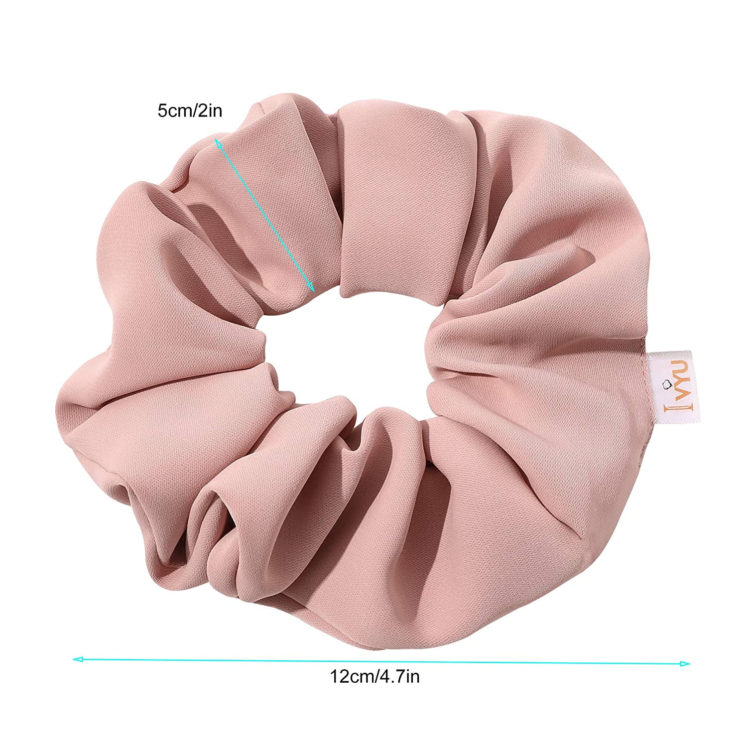 Pink Soft Oversized Hair Scrunchies