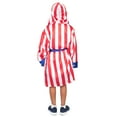 thumbnail image 3 of Boxing Robe and Shorts Halloween Costume in Satin for Halloween, Cute Cosplay Boxer Cloak for Kids, 3 of 4