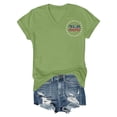 thumbnail image 4 of MEICHEN 250th Anniversary USA Shirt for Women 1776 Patriotic American Flag V Neck T Shirt July 4th Graphic Tee Features:, 4 of 8