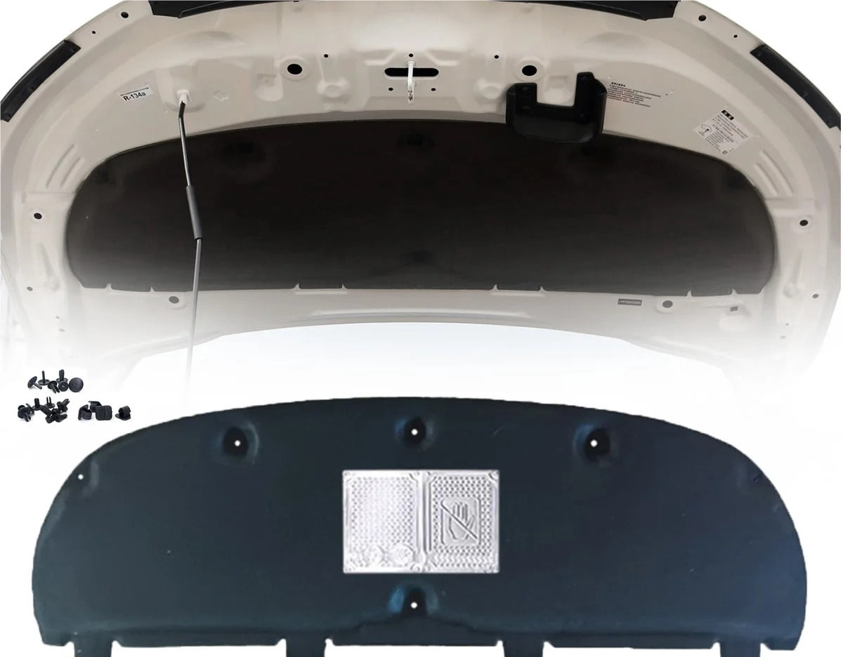 Front Engine Hood Insulation Pad Heat Sound Cotton Soundproof Mat Cover Foam Fireproof for Honda CRV For CR-V 2017-2021