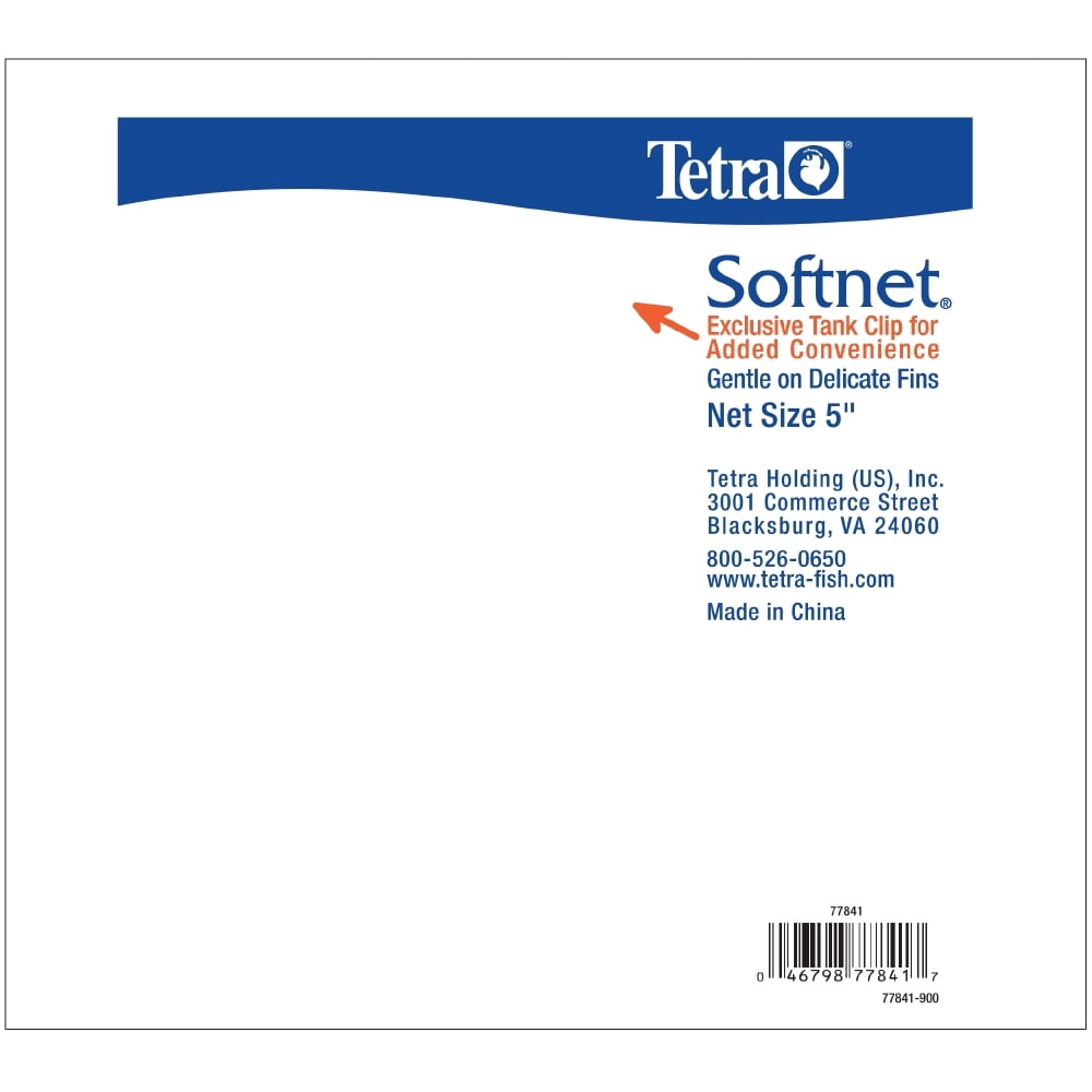 Tetra Whisper Softnet 3 inches, Extra-Soft Nylon Net for Aquarium Fish