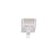 thumbnail image 4 of Shielded RJ45 Cat6 Connectors - Pass Through Connector Gold Plated Modular Plugs for FTP/STP Stranded Ethernet Cable, 4 of 4