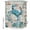 Turquoise Brown, variant on Shower Curtains for Bathroom, Teal Crab Coastal Waterproof Fabric Shower Curtain, Summer Beach Nautical Starfish Retro Decorative Bathroom Curtain for Bathtub, 36"x72", No Hooks Included