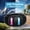 Black, variant on Portable Speaker, IPX7 Shower Speaker, Outdoor Speakers, Floating, Built-in Mic, 24H Playtime with LED Lights, Loud Sound, Bass, Gifts for Unisex - Blue