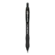Paper Mate Profile Gel Pen, Retractable, Fine 0.5 mm, Black Ink, Translucent Black Barrel, 36/Pack