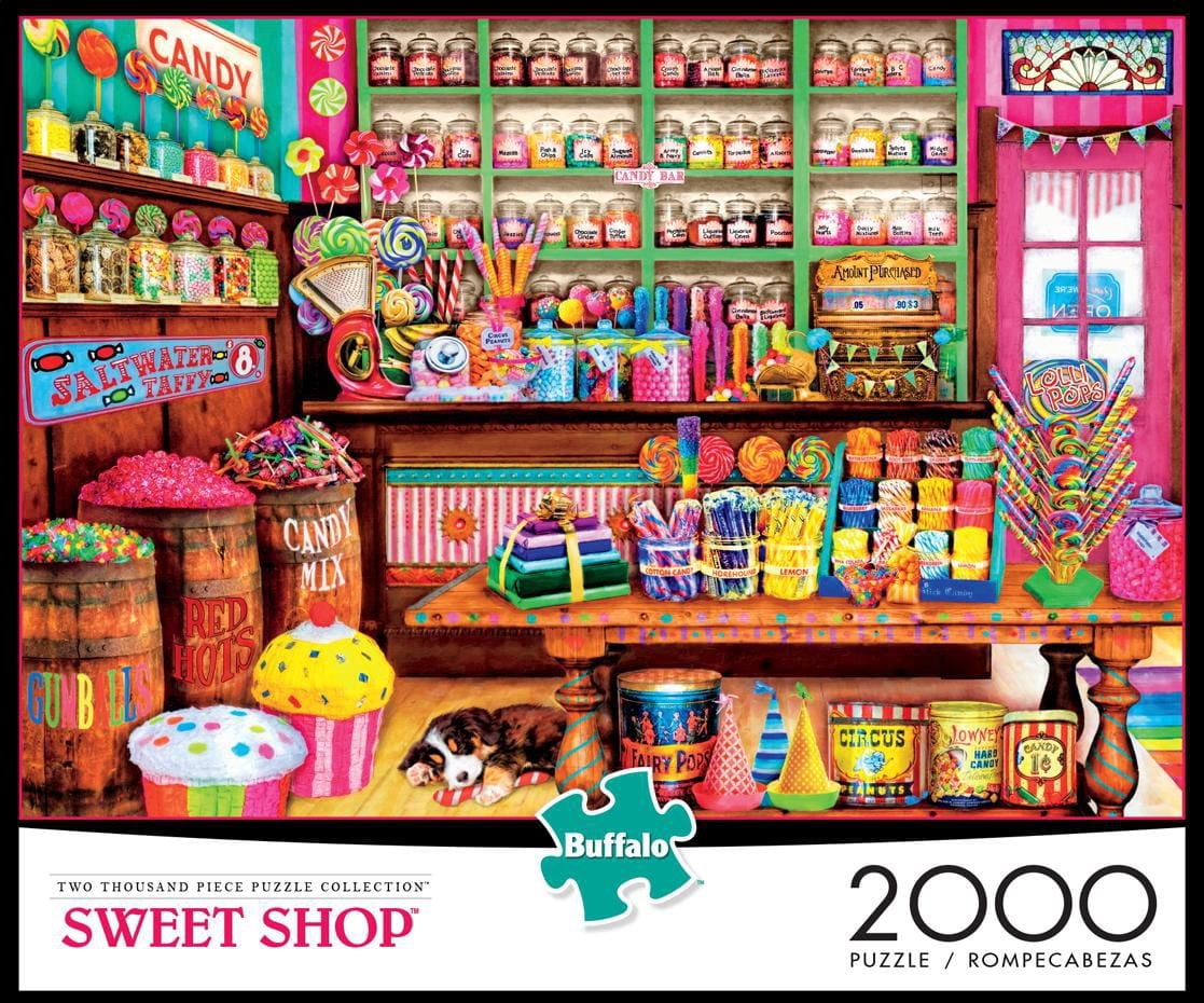 Buffalo Games Sweet Shop 2000 Piece Jigsaw Puzzle