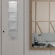 thumbnail image 3 of Organizador para colgar sobre la puerta, estante para colgar en la puerta, bolsa de almacenamiento, organizador de almacenamiento colgante con bolsillos transparentes, 3 of 5