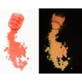 thumbnail image 2 of Miss Pigments ARCANE ORANGE Glow in The Dark Powder - Glowing Mica Pigment Colorant for Epoxy - Resin - Candle Making - Nail Polish - Non-Toxic, 2 of 3
