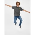 thumbnail image 5 of Batman Boys' Embroidered Tee with Short Sleeves, Sizes 4-18, 5 of 9