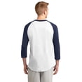 thumbnail image 2 of T200 Sport-Tek Men's Softball Shirt Colorblock Raglan Jersey, 2 of 2