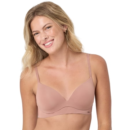 Kindly Yours Women’s So Comfy Bonded Wire Free Light Push Up Bra, Sizes S-XXXL