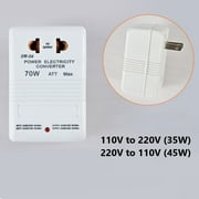 Step up OR Step Down Voltage Converter Transformer 70W 110V to 220V/20V to 110V