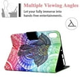 thumbnail image 5 of Allytech iPad Mini 6 Case 8.3 Inch 2021(Model: A2567, A2568, A2569), Flip PU Leather Multi-Angle Viewing Stand Card Holder Auto Wake Sleep Wallet Case for iPad Mini 6th Gen 2021(8.3"), Big Elephant, 5 of 7
