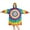 Colorful Rainbow Tie, variant on Colorful Tie Dye Ink Splash Pattern Wearable Oversized Blanket,Wearable Blanket Hoodie for Adults,Cozy Hooded Blankets with Super Pockets,Super Warm Fuzzy Pullover for Women & Men