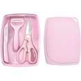 thumbnail image 1 of Kitchen Toolswheat Straw Kitchen 5pcs Set,dishwasher Safepink, 1 of 3