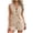 Beige, variant on Ytndtr Women's Linen 2 Piece Outfit Sleeveless V Neck Asymmetric Button Vest Top Wide Leg Shorts Summer Vacation Cruise Resort Matching Set with Pockets