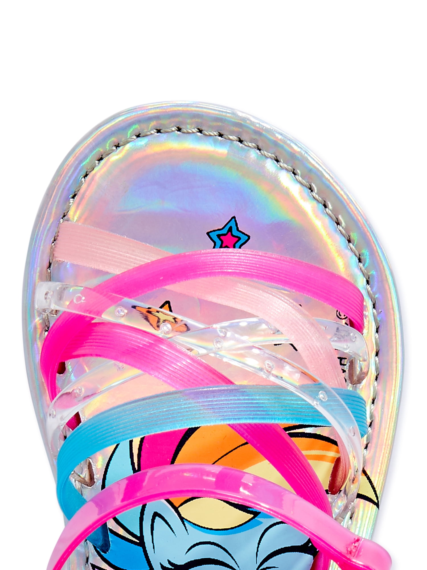 Hasbro My Little Pony Toddler Girls Light-Up Ankle-Strap Fashion Sandals