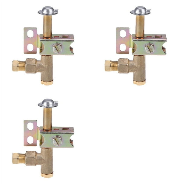 3X el Soporte de Llama Unidireccional del Quemador Piloto Puede Tener un Conjunto de Piloto Pesado de Propano/Butano de 2 Orificios para Gas Natural o LP
