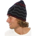 thumbnail image 4 of Grateful Dead Steal Your Face Knit Beanie Skull Cap Winter Hat - Black, 4 of 7