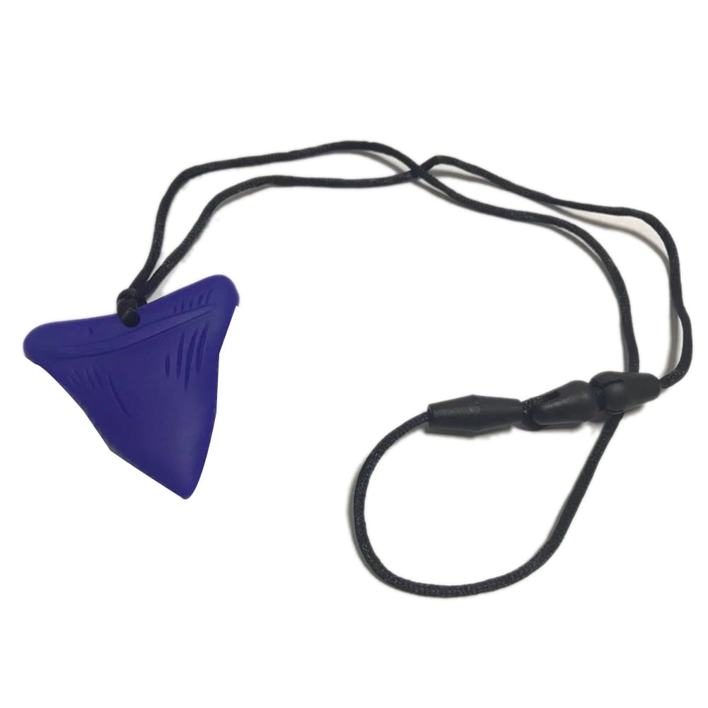 shark tooth chew necklace
