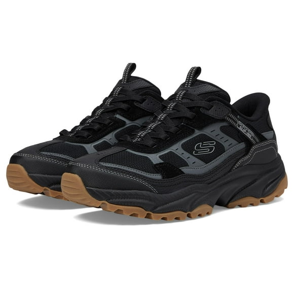 Zapatillas Skechers Vigor para Hombre Sin Cordones Color Negro Talla 10