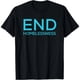 thumbnail image 1 of Camiseta Unisex "Fin a la Falta de Vivienda" - Blanca y Negra - Regalo con Propósito, 1 of 7