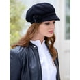 thumbnail image 4 of Mucros Weavers Irish Women's 100% Wool Tweed Newsboy Hat Made in Ireland, 4 of 5