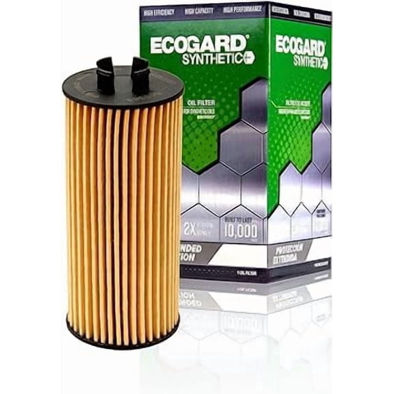 ECOGARD S10383 Cartridge Engine Filter for Synthetic Oil-Premium Replacement Fits Mini Clubman, Cooper Countryman/BMW X1, i8