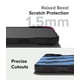 thumbnail image 2 of Funda Antideslizante Ringke Onyx Blue Brush de Tacto Agradable para iPhone 15, 2 of 9