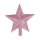 thumbnail image 2 of Adornos navideños ligeros con forma de estrella para la parte superior del árbol de Navidad Rosa, 2 of 9