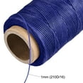 thumbnail image 4 of Unique Bargains 186 Yards 210D/1mm Leather Sewing Thread Polyester Waxed Cord, Dark Blue, 4 of 5