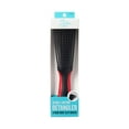 thumbnail image 2 of KISS Colors & Care Glide Detangling Brush - Large Black, 2 of 8