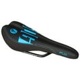thumbnail image 2 of SDG Fly Jr Junior Saddle, Steel Rails - Blk/Cyan, 2 of 2