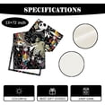 thumbnail image 3 of Halloween Table Runner Table Cover Holiday Gothic Decor Day of The Dead Halloween Decorations for Home Party White, 3 of 7