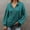 Green, variant on KIHOUT Fall Women's Sweatshirt Women Winter Casual Solid Button Drawstring Hoodie Pullover Tops