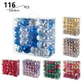 thumbnail image 6 of Christmas Wreath Gift, Cebalnir Desktop Arrangement Candlestick Ornaments Christmas Eve Candlelight Dinner Accessories Decorations 4.72in, 6 of 6