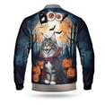 thumbnail image 2 of Happy Halloween Vampire Maine Coon BOO with Pumpkins Fun and Spooky All Over Print 3D Baseball Jacket Cat Lover Kitten Owner Gifts Bomber Jacket Softball - 00018, 2 of 6
