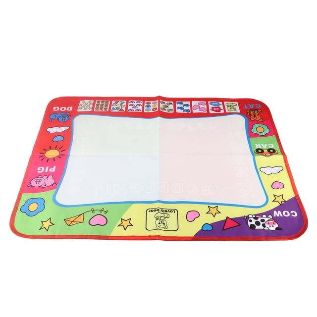 Material de Tela matina de escritura impermeable reutilizable, Alfombra de pinintura, para niños para niones
