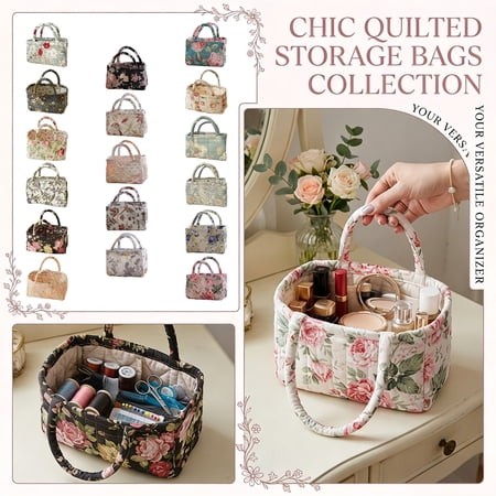 Fabric Storage Basket Small Organizer Bin for Underwear Socks Cosmetics Desk Storage Box Portable Cloth Storage Basket for Closet Drawer Bedroom Bathroom Home Organizer