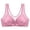 Multicolor-A, variant on Aofany Women's Front Closure Wireless Bra Full Cup Bras for Women No Underwire Push Up Shaping Wire Free Everyday Bra