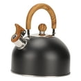 thumbnail image 2 of 2.5L Stainless Steel Kettle Rustproof Prevent Scalding Whistling Teapot Tea Kettle with Ergonomic Handle for Home, 2 of 14
