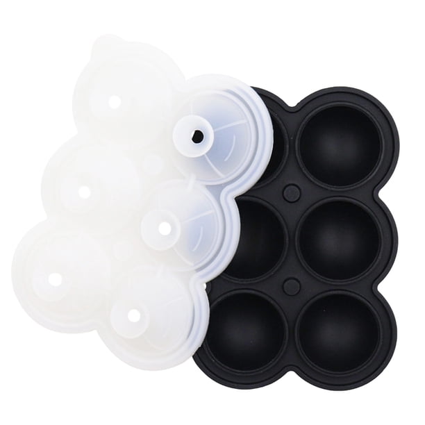 Silicone Ice Tray Flower-Shaped Ice With -Release Reusable And For Cocktails Whiskey And Drinks