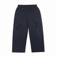 thumbnail image 4 of SJLDQY Boys Baggy Cargo Pants Casual Wide Leg Pants Fall Solid Color Soft Comfy Trousers with Pockets, 4 of 4