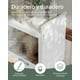 thumbnail image 5 of Muebles para Baño, Estantería de 3 Niveles Metálicas Mueble para Inodoro, con Puerta magnética, Estante para Baño, Adapta a la mayoría de los Inodoros, Blanco 60 W X 25 D X 166 H cm, 5 of 9
