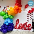 thumbnail image 2 of 59 inch Script - Love Mosaic Frame (1 Pack) - Party Supplies Decoration, 2 of 3