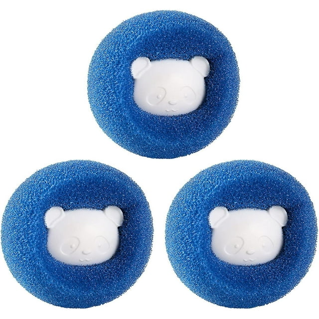 Laundry Balls Set - Dog Hair Remover Washer Balls - Reusable Lint Remover Balls for Laundry, Lint Catcher for Washing Machine Remove Pet Hair