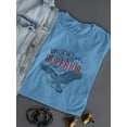 thumbnail image 3 of Brooklyn Denim Logo T-Shirt Women -Image by Shutterstock, Female Medium, 3 of 4