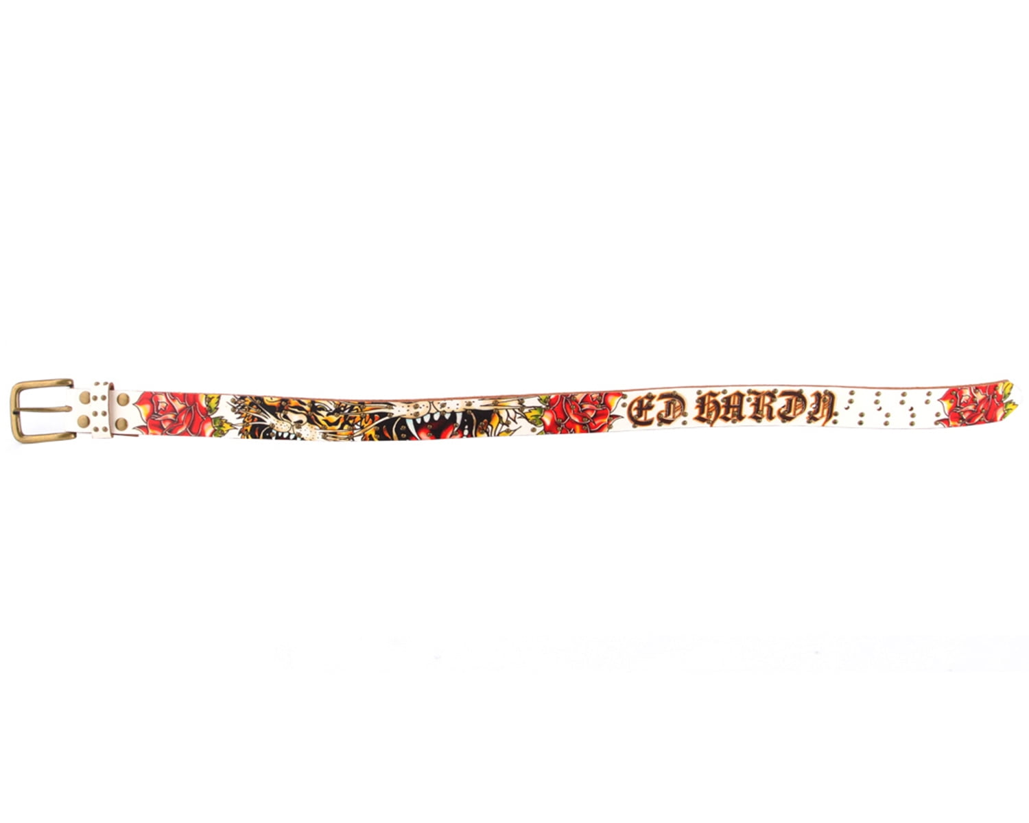 小物 Ed Hardy tiger design belt Ed Hardy Dragon & Tiger Black Reversible Belt | Zumiez