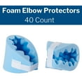 thumbnail image 5 of McKesson Elbow Protection Pads, Light Blue, One Size Fits Most, Reusable, 40 Ct, 5 of 5