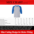 thumbnail image 5 of Gildan Heavy Cotton Three-Quarter Sleeve T-Shirt for Men’s GR57 Raglan Long Sleeve Shirt in Assorted Colors, Pack 4 2XL, 5 of 6